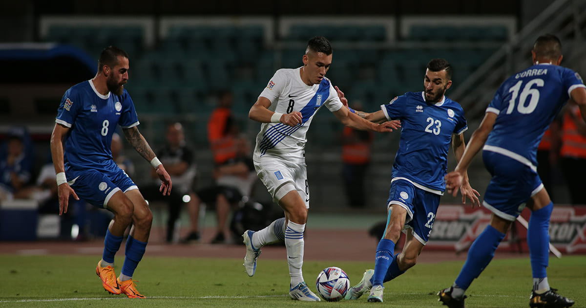 Κύπρος – Ελλάδα. Το 5/5 της «γαλανόλευκης» και το τριπλό δώρο* της Fonbet!