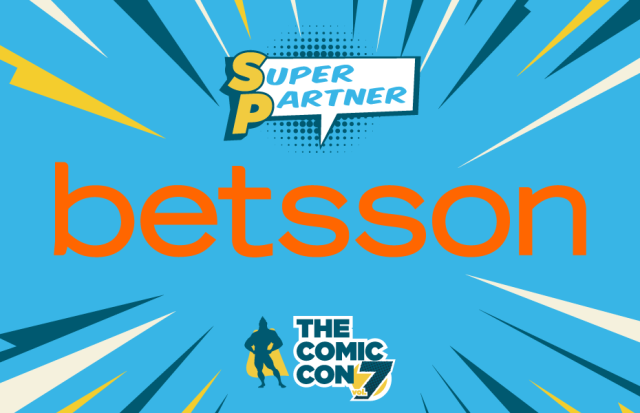 H BETSSON μεγάλος χορηγός του THE COMIC CON vol.7