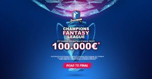 Stoiximan.gr: 100.000€ εγγυημένα* στο Fantasy Τουρνουά!