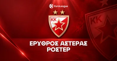 Ερυθρός Αστερας Μπάσκετ Ρόστερ & Μεταγραφές 2026/27