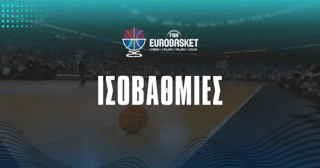 Ισοβαθμίες Eurobasket 2025