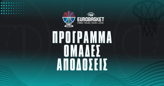 Eurobasket 2025: Πρόγραμμα, αποδόσεις, ομάδες
