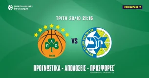 Παναθηναϊκός – Μακάμπι Προγνωστικά (28/10/25): Αγνοούνται οι άμυνες