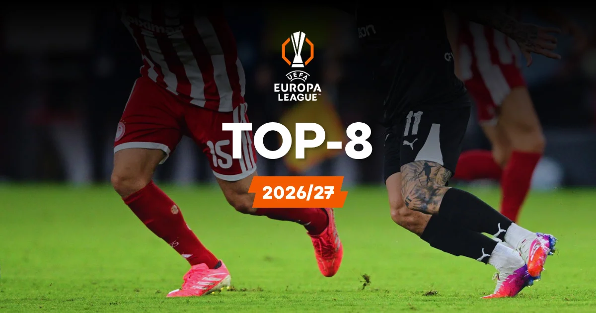 Europa League 2026/27: Φαβορί και αποδόσεις για το Top-8 της League Phase